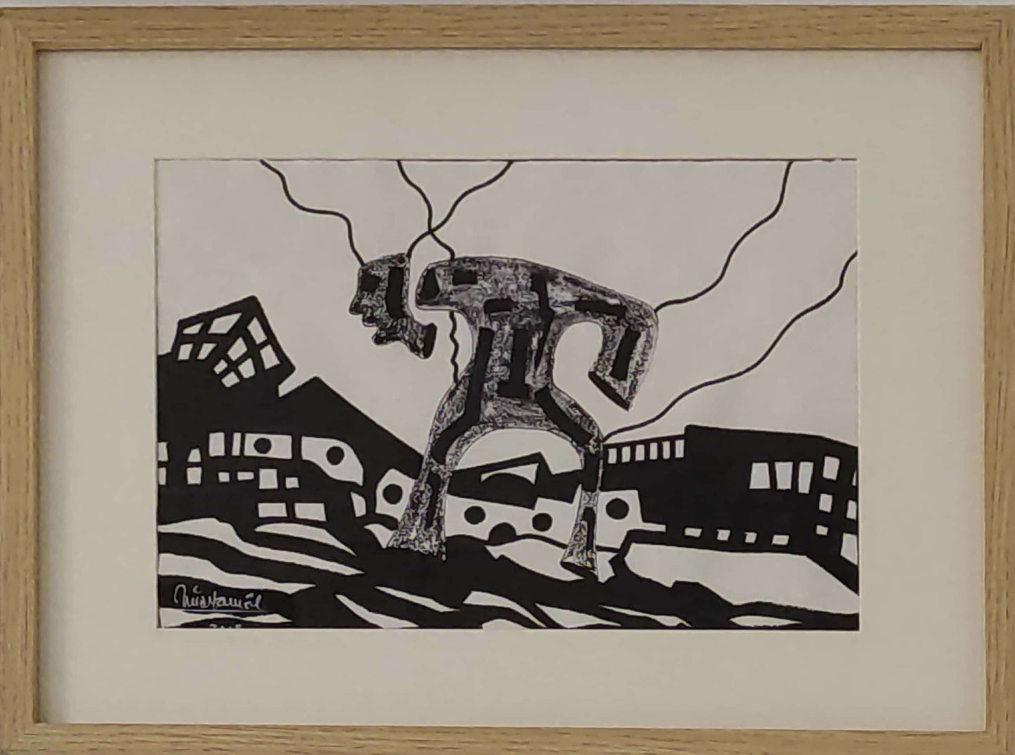 Puentes. El hombre en las nubes.